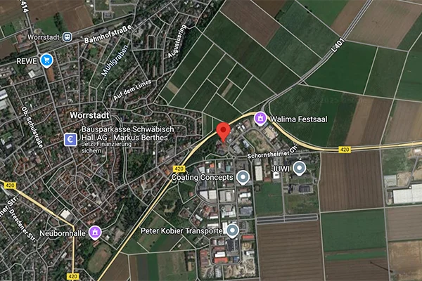 Hier kannst du deine Route zu mir ins Grow and Glow Art Studio planen