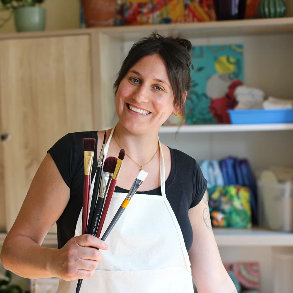 Stefanie Bellin von GlowGrow Art in Wörrstadt